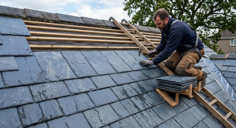 Slate Roof Construction in Shenandoah County, VA
