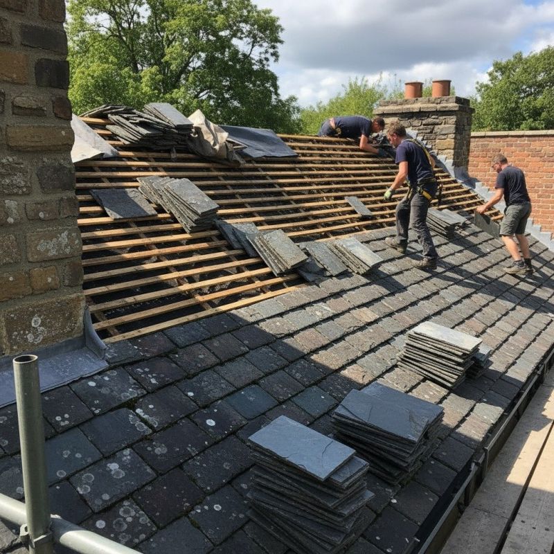 Slate Roof Replacement in Leesburg, VA