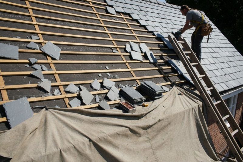 Slate Roof Replacement in Round Hill, VA