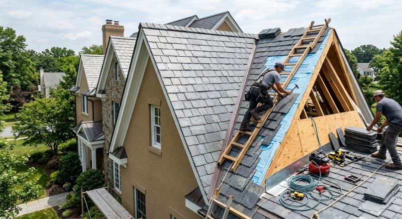 Slate Shingles Repair in Marshall, VA