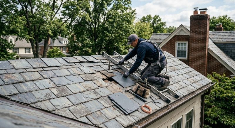 Slate Shingles Repair in Stephenson, VA