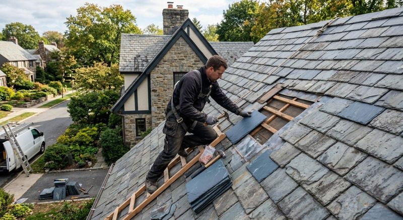 Slate Shingles Repair in Upperville, VA