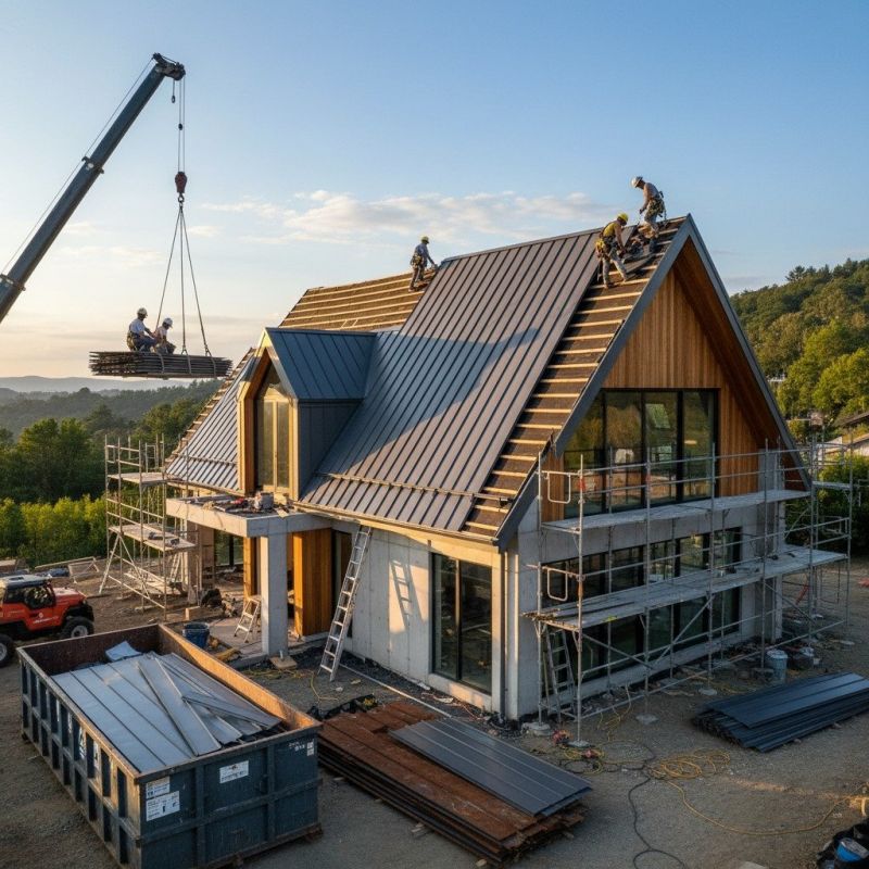Steel Roof Replacement in Lovettsville, VA