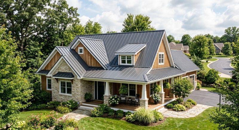 Steel Roof Replacement in Shepherdstown, WV