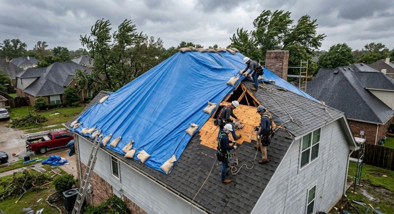 Storm Damage Roof Repair in Front Royal, VA