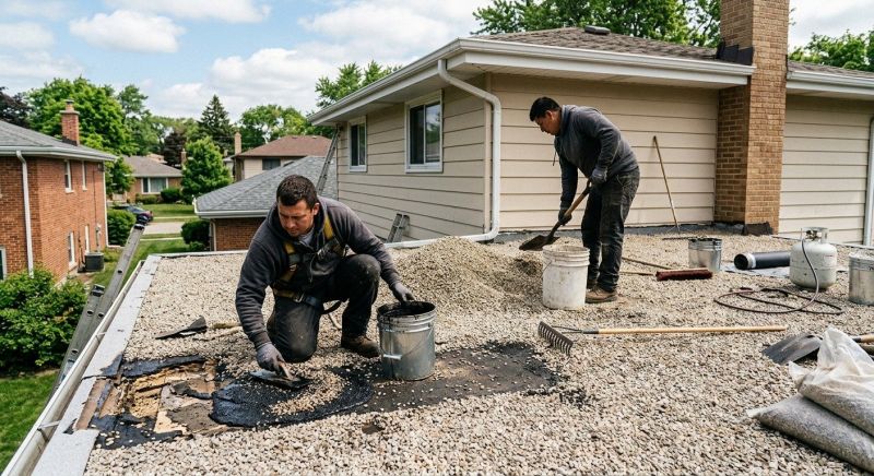 Tar And Gravel Roof Repair in Aldie, VA