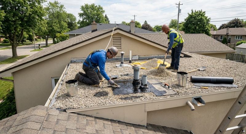 Tar And Gravel Roof Repair in Clarke County, VA
