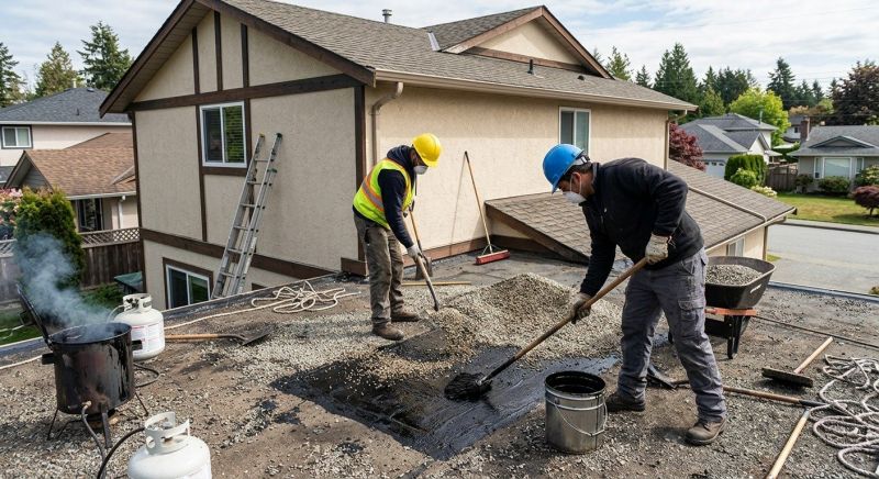 Tar And Gravel Roof Repair in Cross Junction, VA