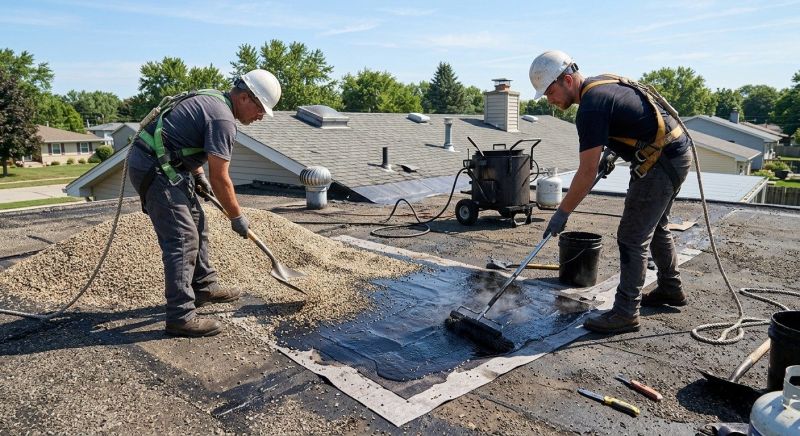 Tar And Gravel Roof Repair in Gerrardstown, WV