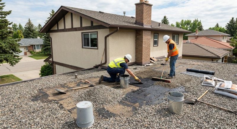 Tar And Gravel Roof Repair in Middleburg, VA