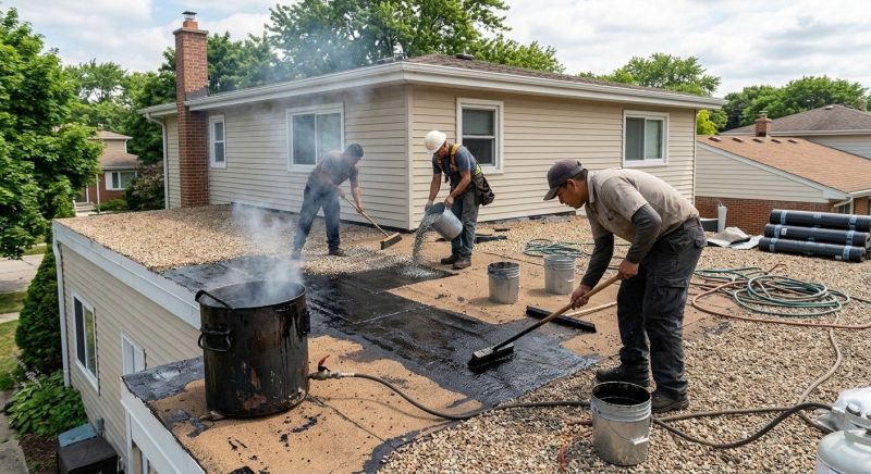 Tar And Gravel Roof Repair in Upperville, VA