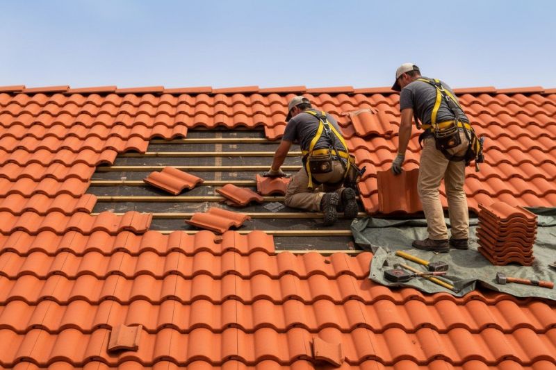 Tile Roof Repair in Bluemont, VA