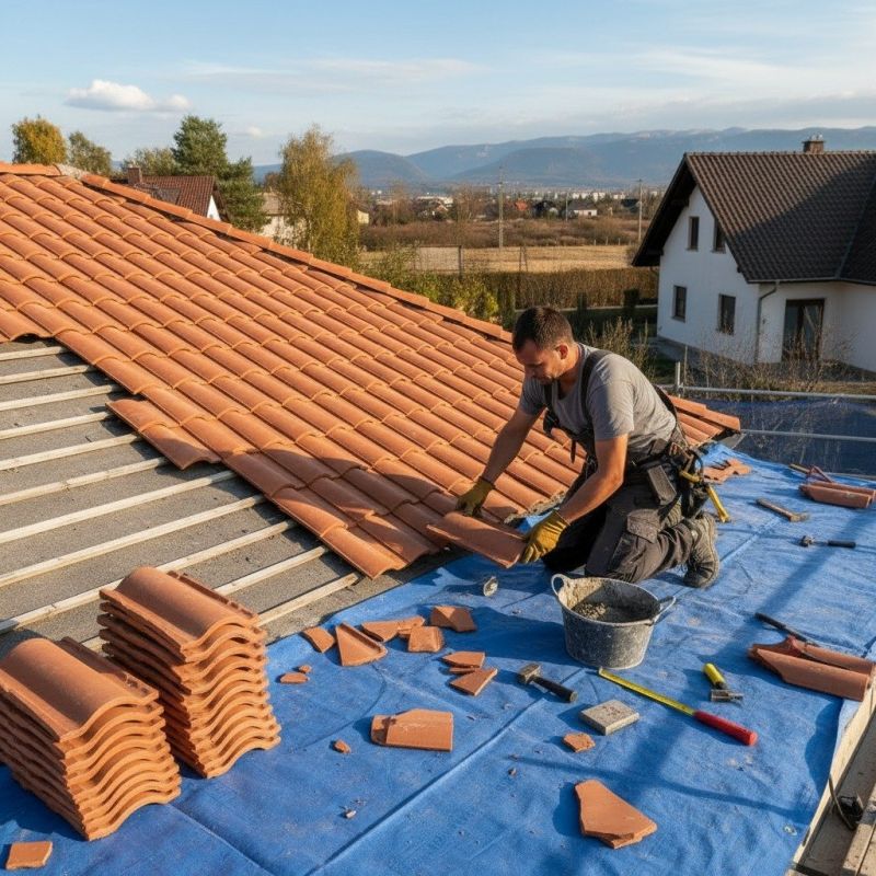 Tile Roof Repair in Stephenson, VA