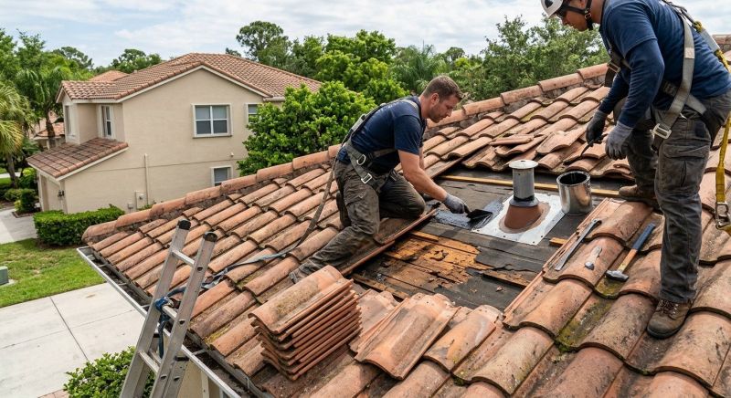 Tile Roof Repair in Upperville, VA