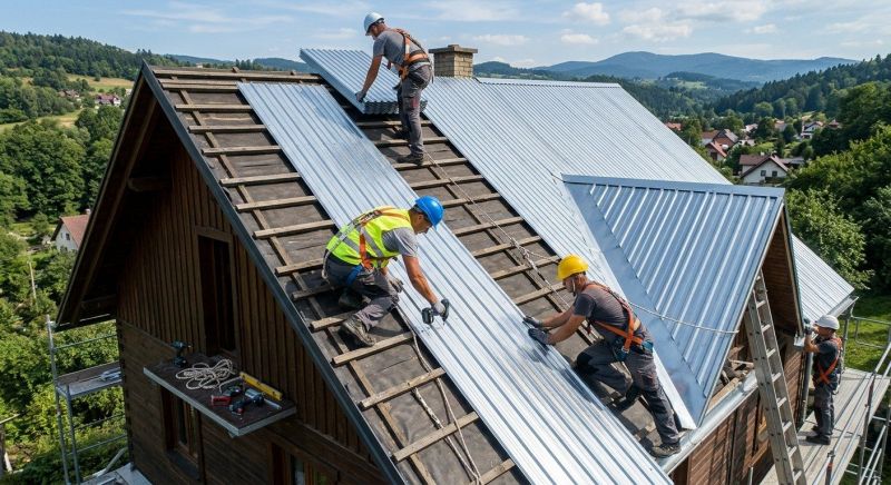 Tin Roof Installation in Strasburg, VA