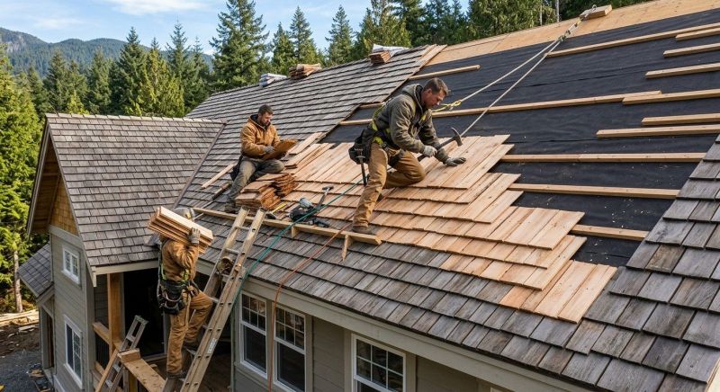 Wood Roofing Installation in Charles Town, WV