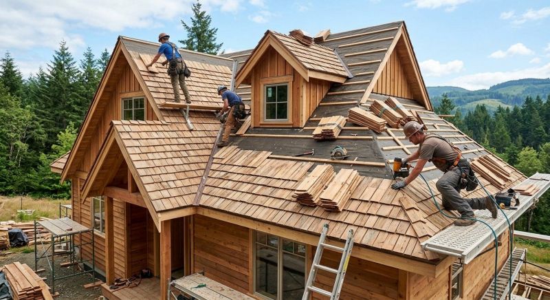 Wood Roofing Installation in Charles Town, WV