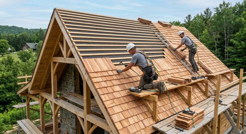 Wood Roofing Installation in Cross Junction, VA
