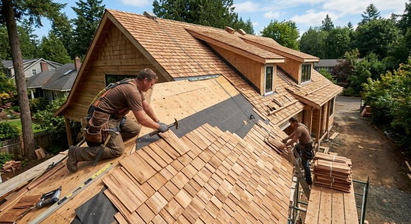 Wood Roofing Installation in Berryville, VA