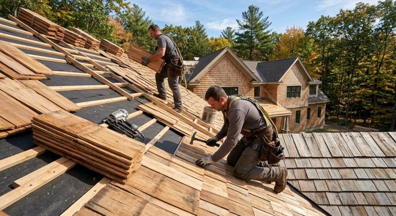 Wood Roofing Installation in Berryville, VA