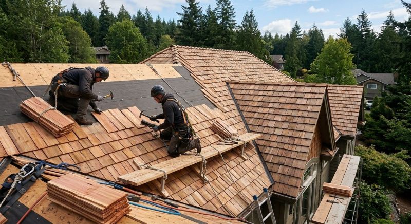 Wood Roofing Installation in Warren County, VA