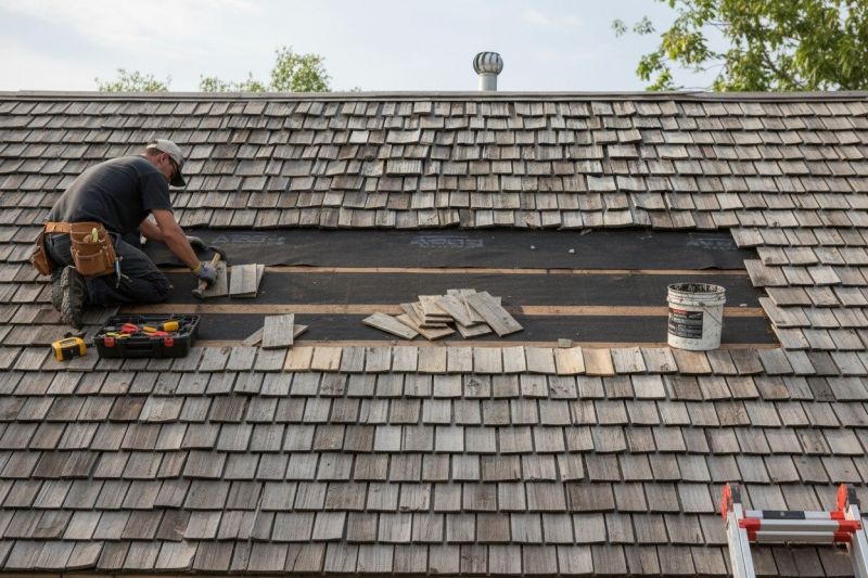 Wood Shake Roof Repair in Ranson, WV