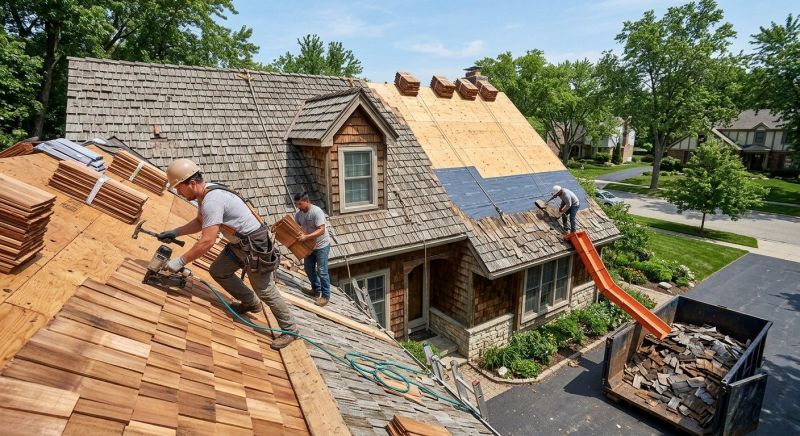 Wood Shake Roof Replacement in Sharpsburg, MD