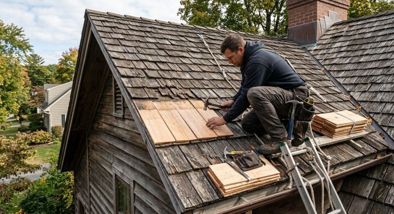 Wood Shingles Repair in Jefferson County, WV